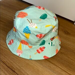 Ice Cream Print Bucket Hat s/m size